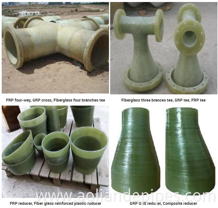 High Strength Corrosion Resistant Frp Grp Pipe Fittings Frp Flange Frp Elbow5